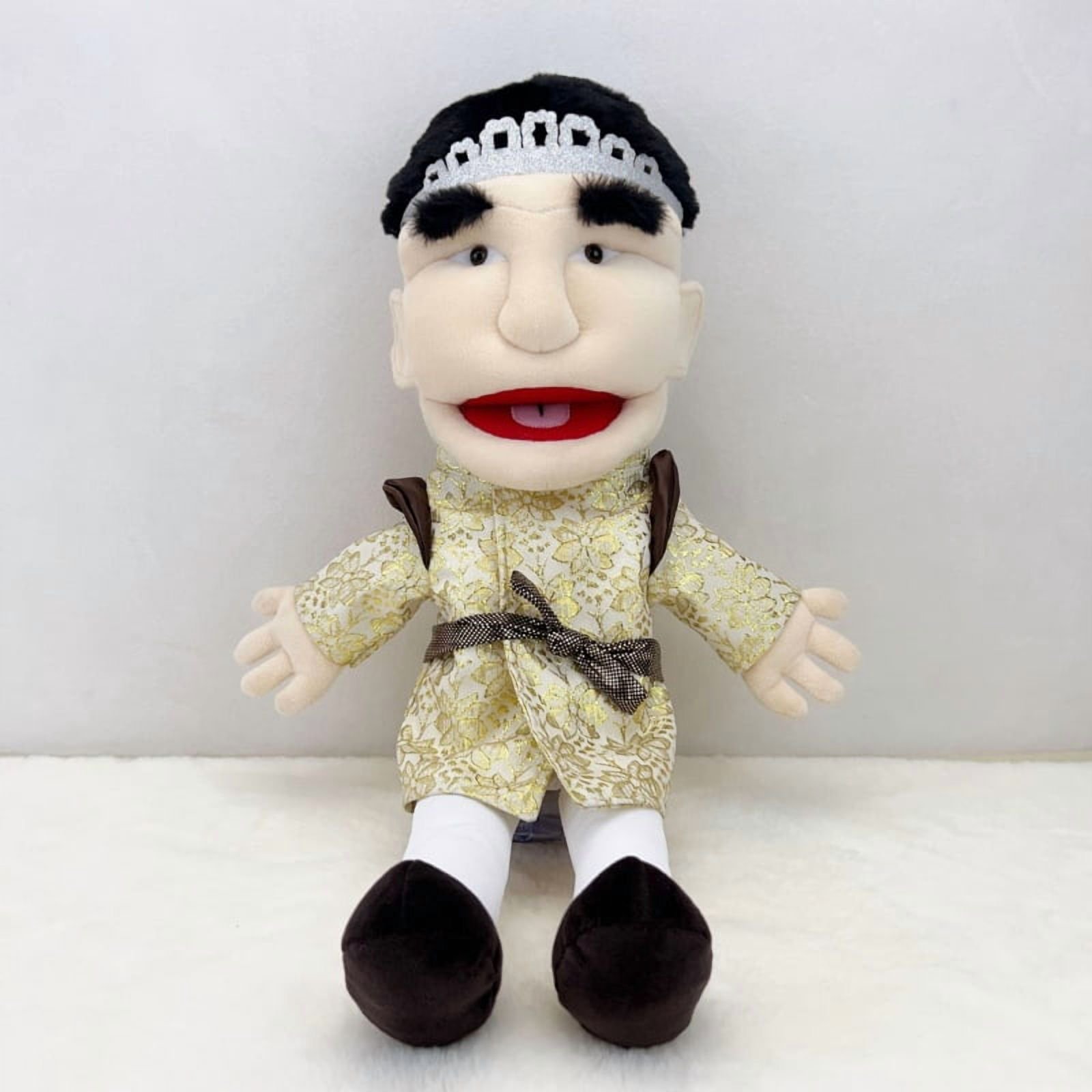 Jefy Puppets - 19.7 Inch Star. J Hand Puppets Plush Toy - Soft Stuffed Animal Puppets Plush for Kids and Fans