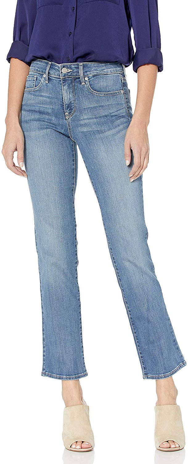 nydj women's marilyn straight leg jeans