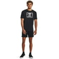 thumbnail image 4 of Big & Tall Under Armour Boxed Sportstyle Tee Color: Steel Light Heather Size: 3XL, 4 of 5