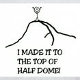 thumbnail image 3 of CafePress - I Made It! Half Dome Ash Grey T Shirt - Men's Classic Graphic T-Shirt, 3 of 4