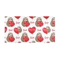 thumbnail image 2 of Dailycode Sloth with Love Balloon Bathroom Rugs Non Slip Absorbent Soft Plush Quick Dry Bath Mat, 39"x20", 2 of 8