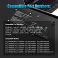 thumbnail image 4 of LK03XL Battery For HP Envy x360 11.55V 55.8Wh 4835mAh 916814-855 HSTNN-LB7U, 4 of 11