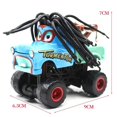 thumbnail image 1 of Edición especial de la serie Mater de Disney Pixar Cars, modelo de coche de metal fundido a presión con cara de flor de geisha japonesa, regalo de Navidad para niños, 1 of 5