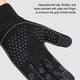 thumbnail image 3 of Guantes de Bicicleta Toystoory 2 Piezas Negro Impermeables Resistentes al Viento, 3 of 6