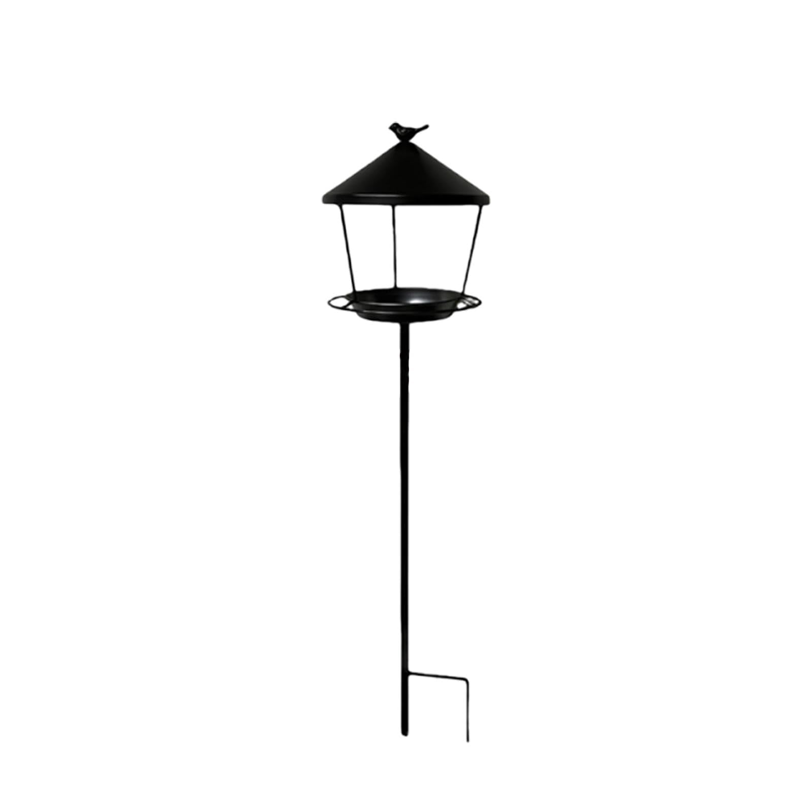 Ground-Mounted Transparent Bird House Wild Bird Watching Shelter Garden Decor, Hummingbird Feeder, Bird Feeder, Bird Feeder for Outdoors Hanging, Window Bird Feeder