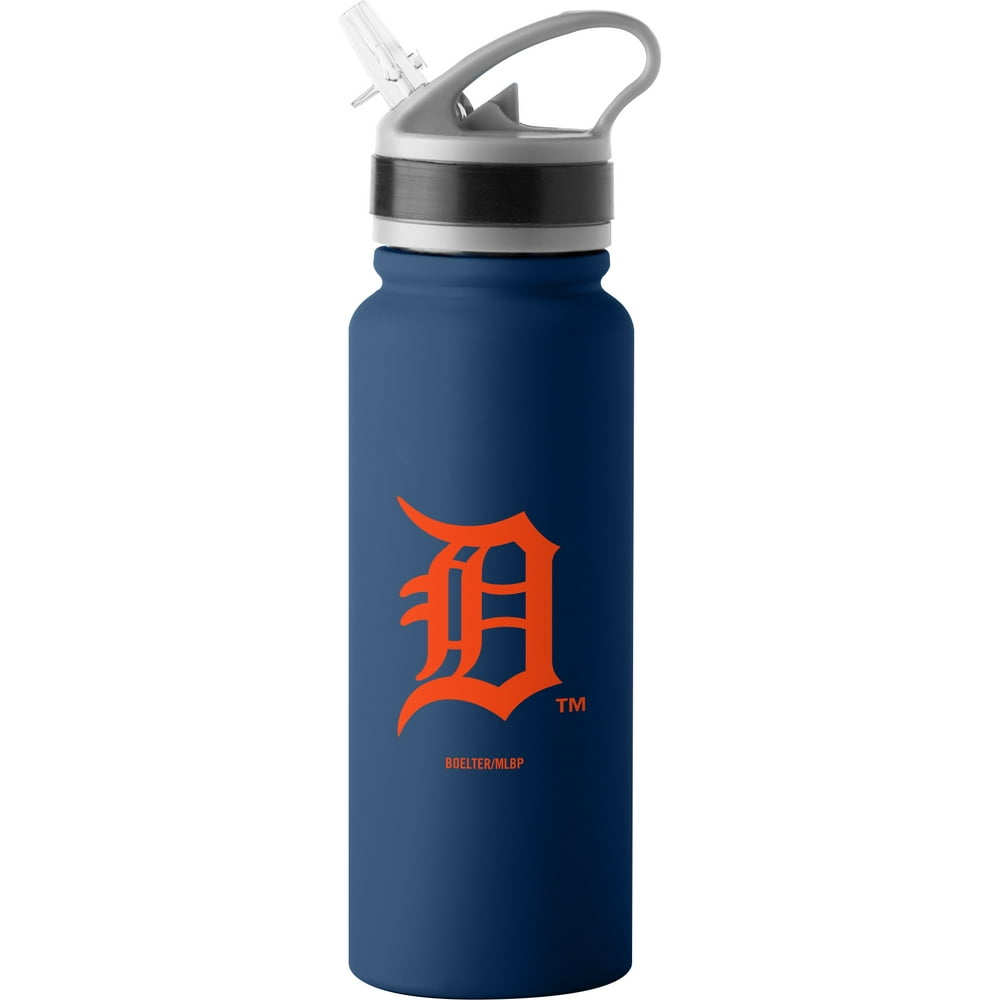 MLB Detroit Tigers 25 oz. Stainless Steel Water Bottle - Walmart.com ...