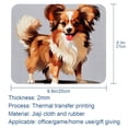 thumbnail image 5 of Dog Square 8.3x9.8 Inch Non-Slip Rubber Bottom Printed Mouse Pad, Gaming Mousepad for Office and Gaming, 5 of 6