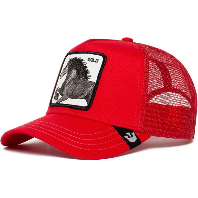 Gorra de béisbol con dibujos de animales, protector solar, malla bordada, conductor de camión, pantera negra, gallo, lobo, sombrero