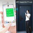 thumbnail image 4 of Qiilu Electronic Smart Door Lock Touch Keypad Password IC Card Fingerprint Home Security Access Support for TT Lock APP,Smart Doorlock,Bluetooth Door Lock, 4 of 10