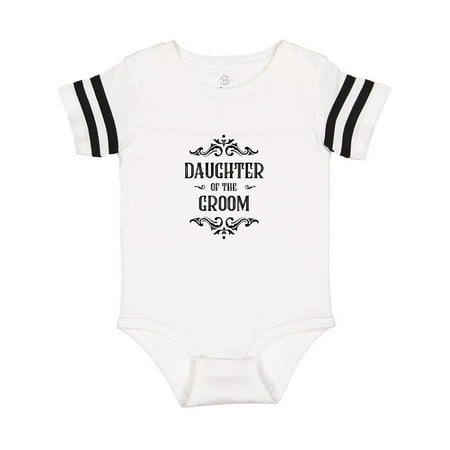 

Inktastic Daughter of the Groom Gift Baby Girl Bodysuit