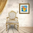 thumbnail image 3 of Nan 26x26 Gold Ornate Wood Framed with Double Matting Museum Art Print Titled - Sunny Day Bouquet I, 3 of 4