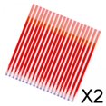 thumbnail image 1 of Juego de 40 Recambios para Bolígrafos de Gel Rojo Perfecl 2 Piezas, 1 of 8