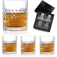 thumbnail image 1 of Juego de 4 Vasos de Whisky OPUEW 330ml con Caja de Regalo, 1 of 3