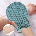 thumbnail image 6 of Exfoliating Glove Body Scrubber,Premium Exfoliating Mitt for Normal to Dry Skin,Body Exfoliator for Self-Tan Removal and Applicationin,Made of Viscose Fiber 1PC, 6 of 8