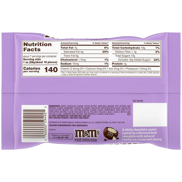 エムアンドエムズ M&M'S Easter Sundae White & Dark Chocolate Candy, 7.44 oz Bag