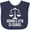 Navy Blue, variant on Inktastic Lawyer Mommy Little Co Counsel Boys or Girls Baby Bib