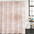 thumbnail image 2 of Terracotta Bathroom Shower Curtains with 12 Hooks Waterproof Shower Curtain for Stalls and Bathtubs Vintage Solid Color Modern Minimalist Distressed Decorative Bathroom Privacy Curtain 36x78 Inches, 2 of 9