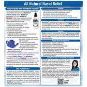 NeilMed. Sinus Rinse All Natural Relief Premixed Refill Packets 100 Each (2 Packs (100 Each)