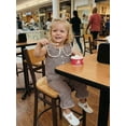 thumbnail image 5 of Loicainy Toddler Kids Girls Summer Outfits Plaid Clothes Set 12 18 24 Months 2T 3T 4T 5T Sleeveless Doll Collar Vest Tops and Elastic Waist Pants, 5 of 10