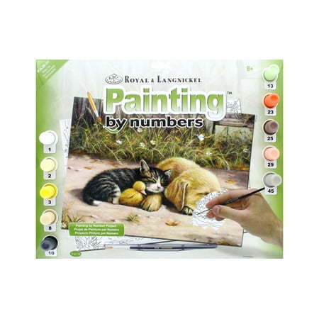 UPC: 0090672056610 | Royal Paint By Number Junior Lg Sleepy Day