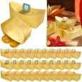 thumbnail image 2 of 10Pcs Lunar New Year Gift Box Boat Type Goodie Case with Best Wish Golden Ingot Shaped Candy Boxes for Party Favor Supplies (10PCS HAPPY,AS SHOWN), 2 of 7