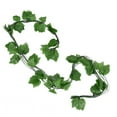 thumbnail image 1 of Ccdes Simulation Grape Leaves Rattan Resuable Artificial Green Plant Vine Leaves For Ceiling Garden Swing Decorative, 1 of 8