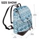 thumbnail image 2 of Disketp Sea Underwater Jellyfish Mochila de Cuero para Mujer, Bolso de Espalda Antirrobo con Estilo para Viaje, Trabajo y Uso Diario, 2 of 4