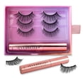 thumbnail image 1 of Pestañas Magnéticas Premium EVERBELLE Kit Mix 3 Pares Reusables, 1 of 6