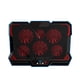thumbnail image 1 of Inteprter Gaming Laptop Cooler Silent Six Fan Cooling Pad Notebook Stand con luz para computadora portátil Electrónica No.1, 1 of 1
