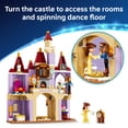thumbnail image 5 of LEGO Disney Princess Belle & The Beast's Enchanted Castle - Building Toy for Girls & Boys, Ages 5+ - Disney Gift for Kids with 4 Movie Character Figures - 43289, 5 of 8