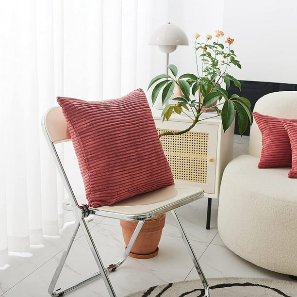 Large pink throw best sale pillows