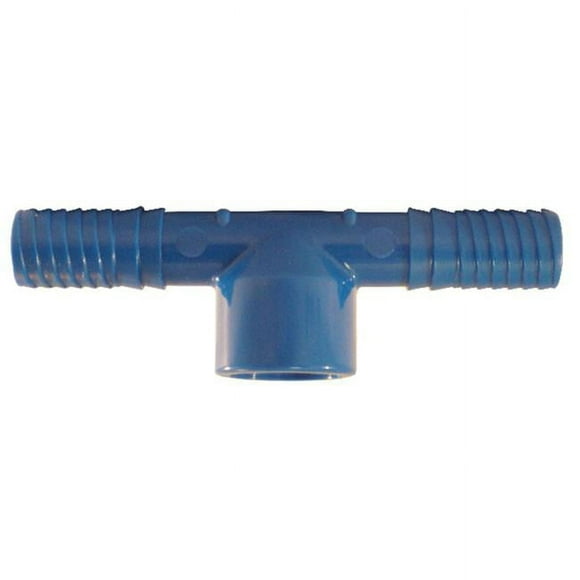 Irrigation Tee Apollo 1/2 F Polipropileno Azul