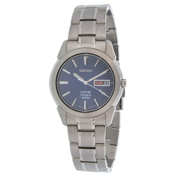 seiko titanium quartz watch