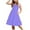 Blue, variant on Mevxay Polka Dot Sundress for Teen Girl Sleeveless Layered Button Summer Beach Dress with Pockets 2-11 Years Dark Blue