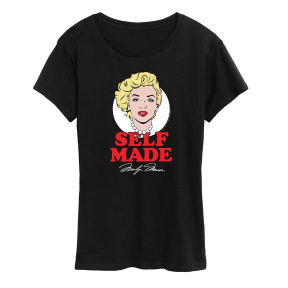 Marilyn Monroe - Self Made Short Sleeve Graphic T-Shirt