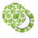 thumbnail image 2 of Balery Green Various Lemons Fundas de asiento para taburete de bar redondo de tela de terciopelo ajustables que protegen de arañazos y manchas para sillas de 14 a 17 pulgadas.-12 inch, 2 of 7