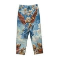 thumbnail image 4 of Daiia Dog Angel Ascension Women's Sleep Pant with Pockets and Drawstring,Pajama Pants-X-Large, 4 of 9