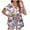 tops for women short sleeve-White, variant on Homenesgenics Womens Tops under $5 Womens Hawaiian Shirts Button Up Casual Summer Beach Shirt Cool Short Sleeve Tops White M