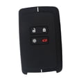 thumbnail image 2 of Funda para llave de coche, accesorios para coche, protector de carcasa para llave de coche para Renault Megane Línea blanca negra, 2 of 9