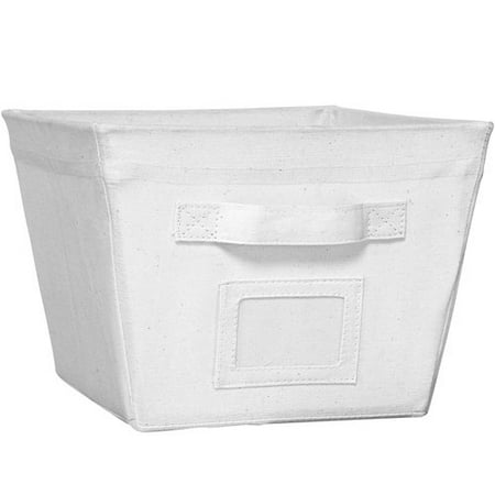 Mainstays Medium Storage Bin, White