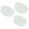 thumbnail image 1 of Uxcell Silicone Rubber Hole Plug White Stopper for 42-43.5mm Hole 3 Pack, 1 of 5
