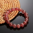 thumbnail image 7 of Flyshop Jewelry Natural Starlight Pigeon Blood Red Strawberry Crystal Bracelet (Bead Dia. 9mm), 7 of 7