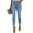 Light Blue, variant on Women's Classic Straight Leg Jeans, Mid-Stretch Denim Pants with Casual Slim Fit & Everyday Versatility,Light Blue L