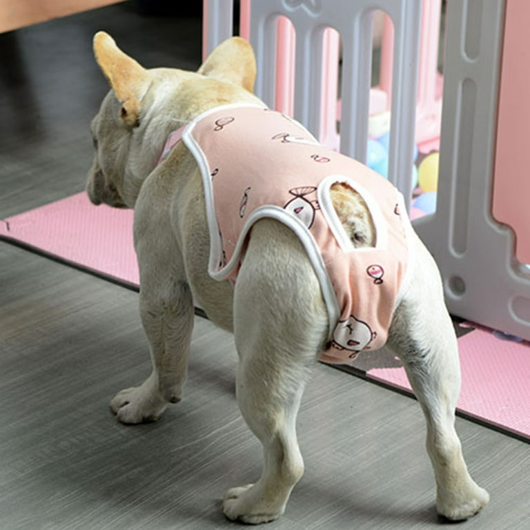 Pet Sanitary Pants Adjustable Band Menstruation Shorts Washable Dog Diaper  Pet Physiological Pants For Indoor