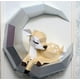thumbnail image 4 of Escultura de papel de ciervo y luna, modelo de papel 3D, juguete de papel, decoración de pared, manualidades de papel hechas a mano precortadas, rompecabezas de Origami DIY, 1 unidad JM, 4 of 4