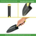 thumbnail image 6 of Expert Gardener Lightweight Plastic Gardening Trowel, Black and Yellow, 6 of 9