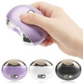 thumbnail image 3 of Electric Nail Clippers for Thick Toenails, Electric Toenail Clippers with LED Light, Polishing & Storage Box, Upgraded Automatic Nail Trimmer for Adults (Black, White, Purple), 3 of 13