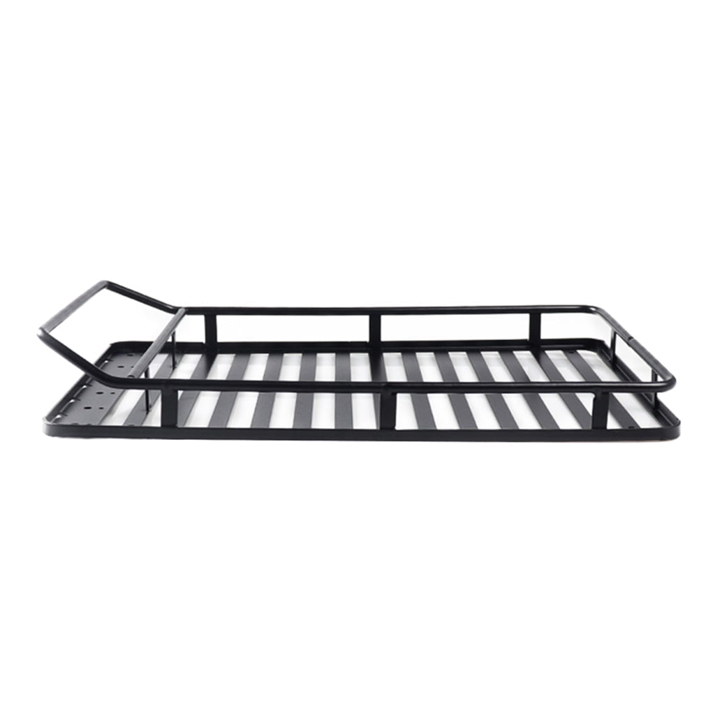 Roof Rack Luggage Carrier w/ Light Bar for 1/10 RC Crawler Axial SCX10 D90 F5L0