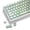 Gradient Green, variant on COSTOM Pink Fog Translucent Keycap Set, 115 Keys Cherry Profile Transparent Keycaps, Shine Through Keyboard caps for 60% 65% 75% 100% Backlit Mx Switches Mechanical Gaming Keyboard