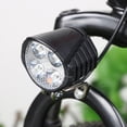thumbnail image 1 of Luz De Bicicleta Eléctrica 48V E-bike Faro de fácil instalación Scooter eléctrico LED Faro con bocina, 1 of 8